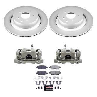 PowerStop® - Z23 Evolution Sport Plain Rear Brake Kit with Calipers