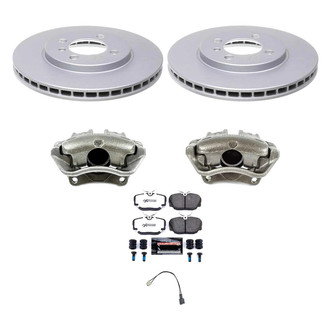 PowerStop® - Z36 Extreme Plain Front Brake Kit with Calipers