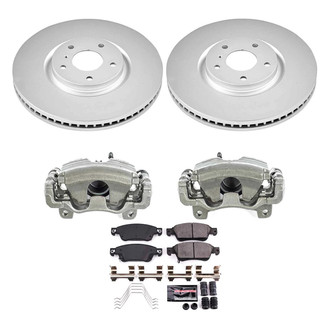 PowerStop® - Z23 Evolution Sport Plain Front Brake Kit with Calipers