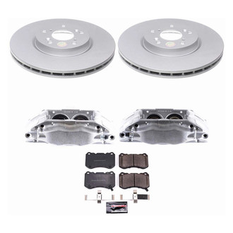 PowerStop® - Z23 Evolution Sport Plain Front Brake Kit with Calipers