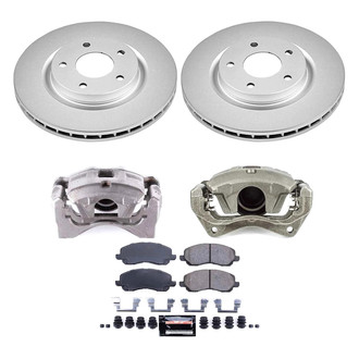 PowerStop® - Z23 Evolution Sport Plain Front Brake Kit with Calipers