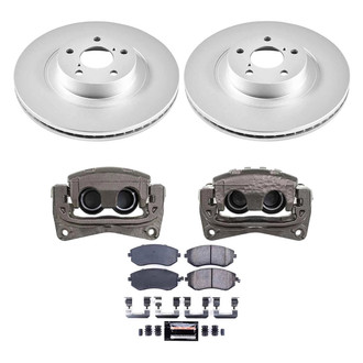 PowerStop® - Z23 Evolution Sport Plain Front Brake Kit with Calipers