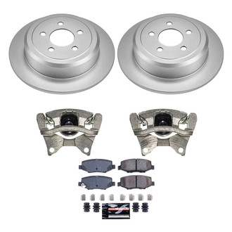 PowerStop® - Z23 Evolution Sport Plain Rear Brake Kit with Calipers