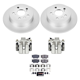 PowerStop® - Z23 Evolution Sport Plain Rear Brake Kit with Calipers