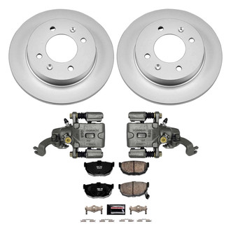 PowerStop® - Z23 Evolution Sport Plain Rear Brake Kit with Calipers