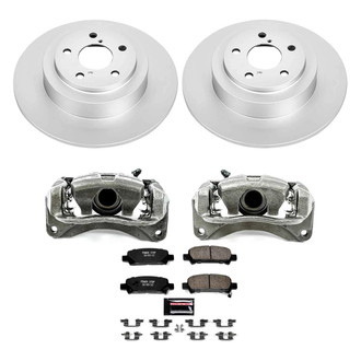 PowerStop® - Z23 Evolution Sport Plain Rear Brake Kit with Calipers