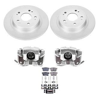 PowerStop® - Z23 Evolution Sport Plain Rear Brake Kit with Calipers