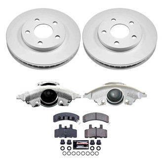 PowerStop® - Z23 Evolution Sport Plain Front Brake Kit with Calipers