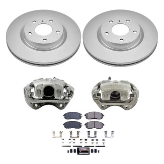 PowerStop® - Z23 Evolution Sport Plain Front Brake Kit with Calipers