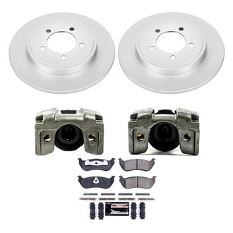 PowerStop® - Z23 Evolution Sport Plain Rear Brake Kit with Calipers