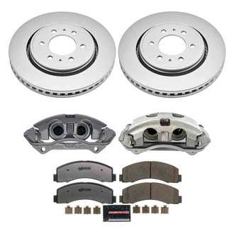 PowerStop® - Z36 Extreme Plain Front Brake Kit with Calipers