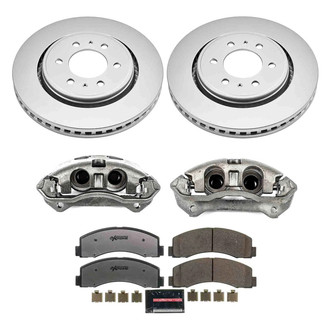 PowerStop® - Z36 Extreme Plain Front Brake Kit with Calipers
