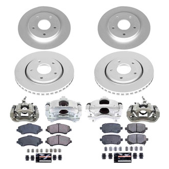 PowerStop® - Z23 Evolution Sport Plain Brake Kit with Calipers