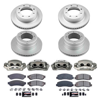 PowerStop® - Z23 Evolution Sport Plain Front and Rear Brake Kit with Calipers