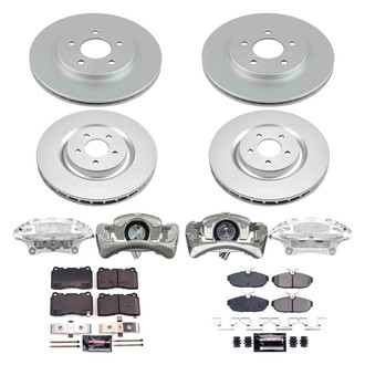 PowerStop® - Z23 Evolution Sport Plain Front and Rear Brake Kit with Calipers
