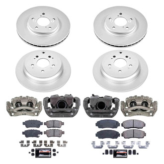 PowerStop® - Z23 Evolution Sport Plain Brake Kit with Calipers
