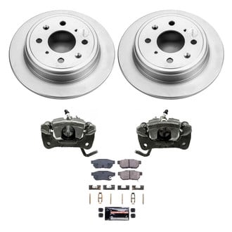 PowerStop® - Z23 Evolution Sport Plain Rear Brake Kit with Calipers