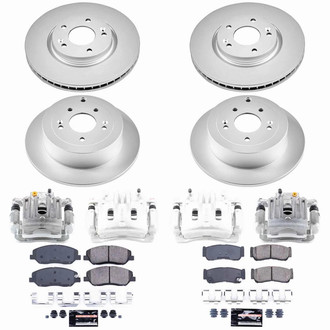 PowerStop® - Z23 Evolution Sport Plain Brake Kit with Calipers
