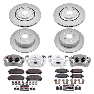 PowerStop® - Z23 Evolution Sport Plain Front and Rear Brake Kit with Calipers