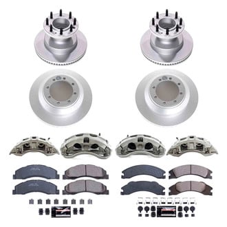 PowerStop® - Z23 Evolution Sport Plain Front and Rear Brake Kit with Calipers