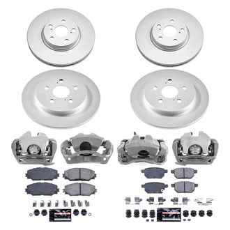 PowerStop® - Z23 Evolution Sport Plain Brake Kit with Calipers