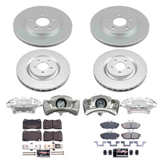 PowerStop® - Z23 Evolution Sport Plain Front and Rear Brake Kit with Calipers