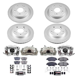 PowerStop® - Z23 Evolution Sport Plain Front and Rear Brake Kit with Calipers