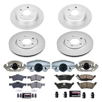 PowerStop® - Z23 Evolution Sport Plain Front and Rear Brake Kit with Calipers