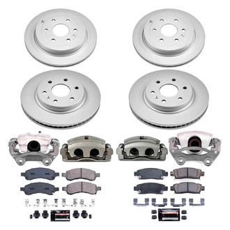 PowerStop® - Z23 Evolution Sport Plain Brake Kit with Calipers