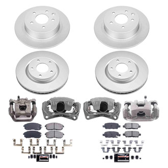 PowerStop® - Z23 Evolution Sport Plain Front and Rear Brake Kit with Calipers