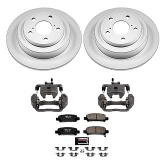 PowerStop® - Z23 Evolution Sport Plain Rear Brake Kit with Calipers