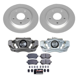 PowerStop® - Z23 Evolution Sport Plain Rear Brake Kit with Calipers