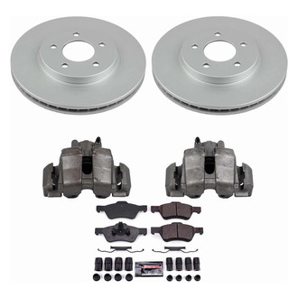 PowerStop® - Z23 Evolution Sport Plain Front Brake Kit with Calipers