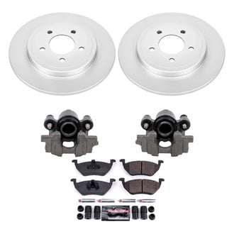 PowerStop® - Z23 Evolution Sport Plain Rear Brake Kit with Calipers