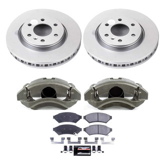 PowerStop® - Z23 Evolution Sport Plain Front Brake Kit with Calipers
