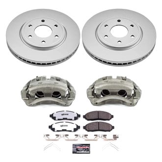 PowerStop® - Z36 Extreme Plain Front Brake Kit with Calipers