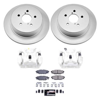 PowerStop® - Z23 Evolution Sport Plain Rear Brake Kit with Calipers