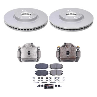 PowerStop® - Z23 Evolution Sport Plain Front Brake Kit with Calipers