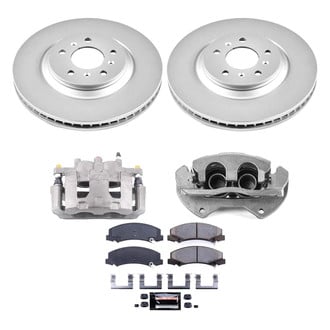 PowerStop® - Z23 Evolution Sport Plain Front Brake Kit with Calipers