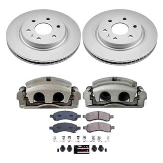 PowerStop® - Z23 Evolution Sport Plain Front Brake Kit with Calipers