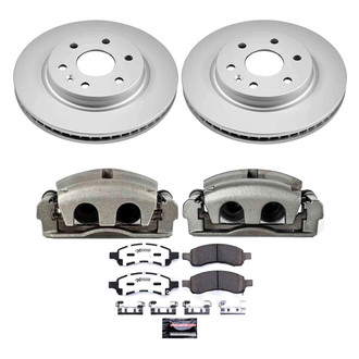 PowerStop® - Z36 Extreme Plain Front Brake Kit with Calipers