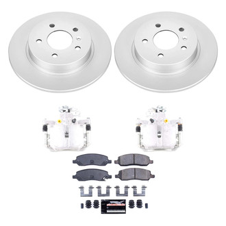 PowerStop® - Z23 Evolution Sport Plain Rear Brake Kit with Calipers