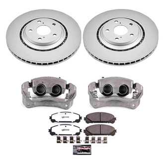 PowerStop® - Z36 Extreme Plain Front Brake Kit with Calipers