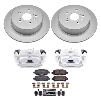 PowerStop® - Z23 Evolution Sport Plain Rear Brake Kit with Calipers