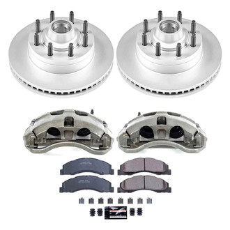 PowerStop® - Z23 Evolution Sport Plain Front Brake Kit with Calipers