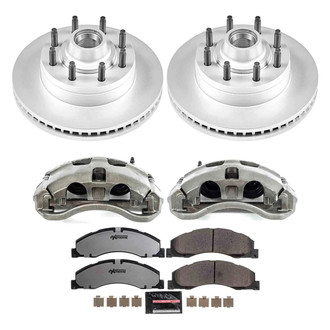 PowerStop® - Z36 Extreme Plain Front Brake Kit with Calipers