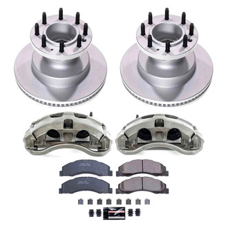 PowerStop® - Z23 Evolution Sport Plain Front Brake Kit with Calipers