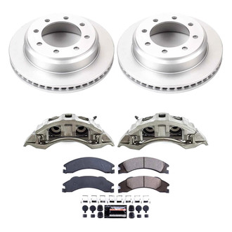 PowerStop® - Z23 Evolution Sport Plain Rear Brake Kit with Calipers