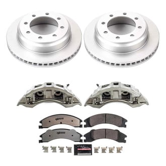 PowerStop® - Z36 Extreme Plain Rear Brake Kit with Calipers