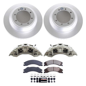 PowerStop® - Z23 Evolution Sport Plain Rear Brake Kit with Calipers